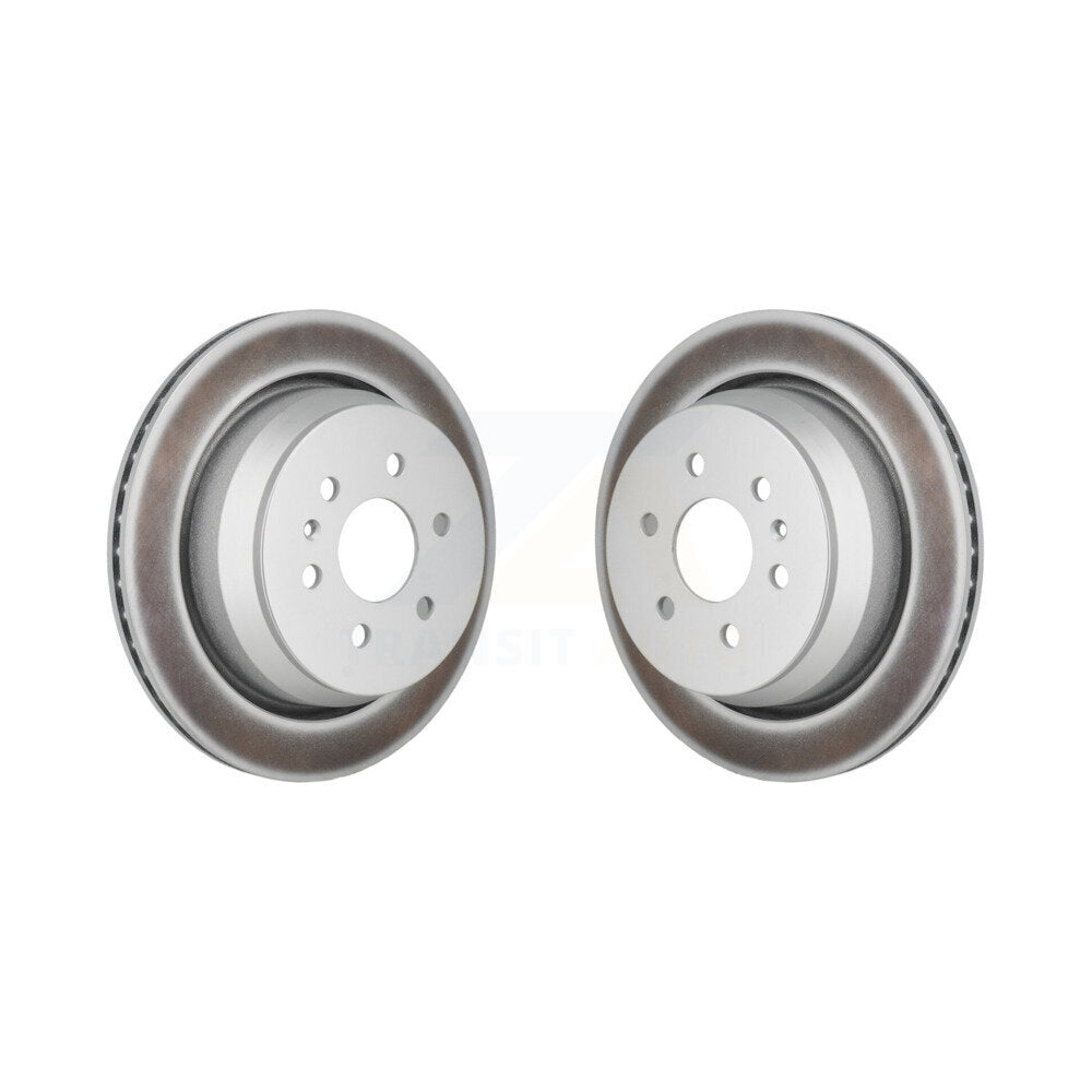 Coated Disc Brake Rotors Rear Pair For 2021-2022 Chevrolet Colorado GMC Canyon