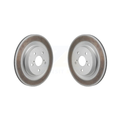 Coat Brake Rotors Rear Pair For Toyota Sienna Lexus RAV4 Prime NX350h bZ4X NX350