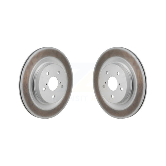 Coat Brake Rotors Rear Pair For Toyota Sienna Lexus RAV4 Prime NX350h bZ4X NX350