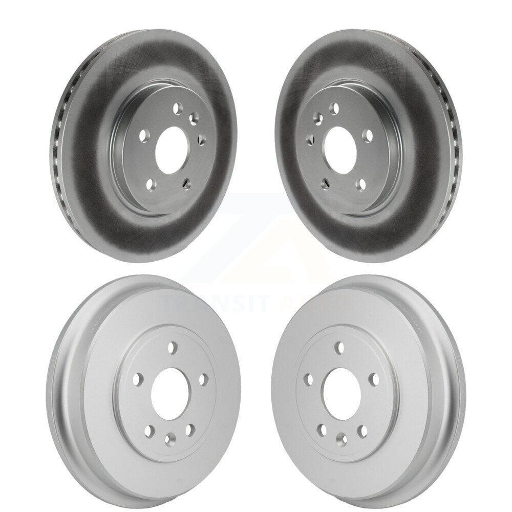 Disc Brake Rotors Drums Kit Front Rear For Chevrolet Trax Sonic