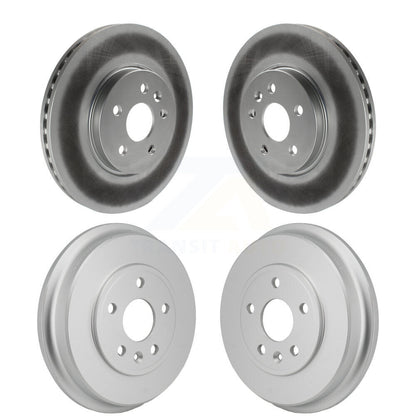 Disc Brake Rotors Drums Kit Front Rear For Chevrolet Trax Sonic