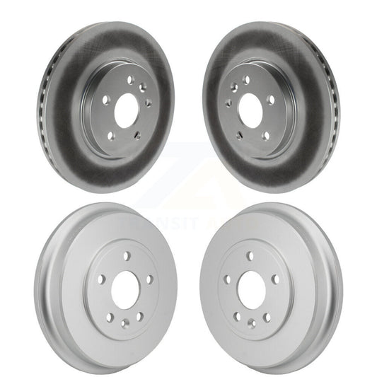 Disc Brake Rotors Drums Kit Front Rear For Chevrolet Trax Sonic