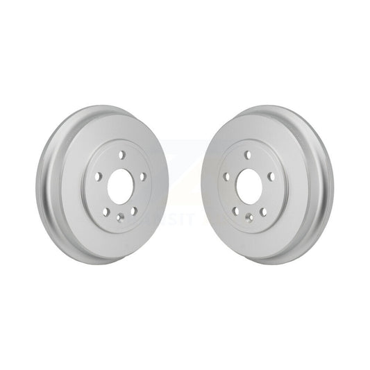 Coated Brake Drums Rear Pair For Chevrolet Trax Sonic