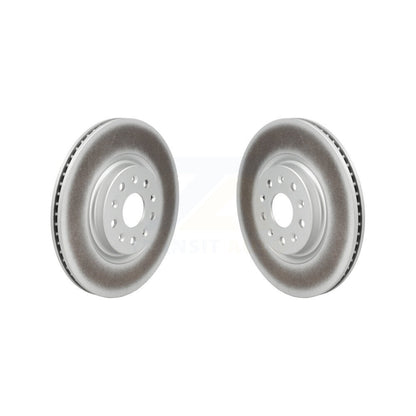 Coat Brake Rotor Rear Pair For Chevrolet Corvette With 350mm Diameter