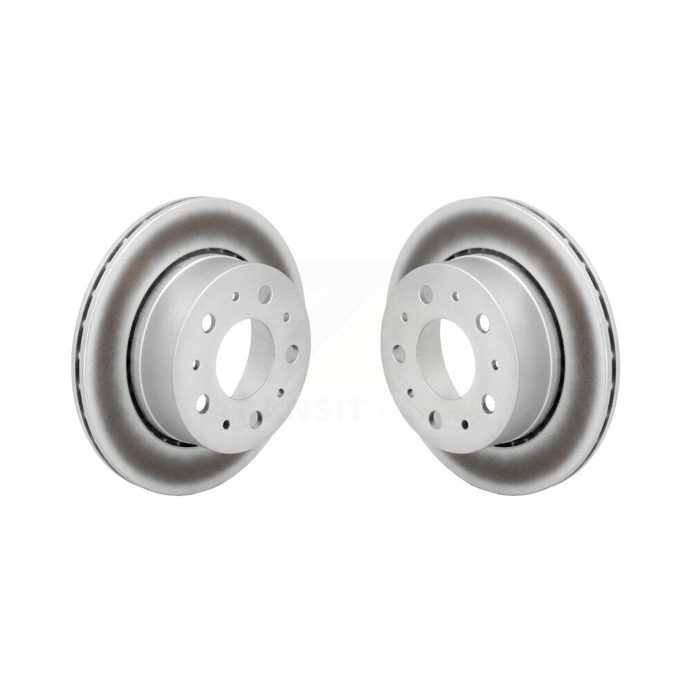 Coated Disc Brake Rotors Rear Pair For 2022-2024 Ram ProMaster 3500 2500 1500