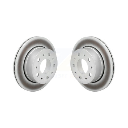 Coated Disc Brake Rotors Rear Pair For 2022-2024 Ram ProMaster 3500 2500 1500