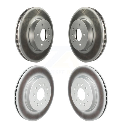 Coat Brake Rotor Front Rear Kit For Cadillac CT4 With 321mm Diameter