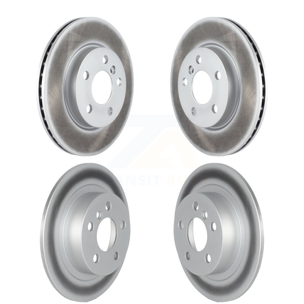 Coated Disc Brake Rotors Front Rear Kit For Mini Cooper