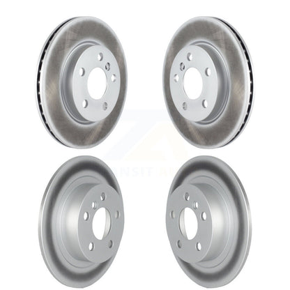 Coated Disc Brake Rotors Front Rear Kit For Mini Cooper