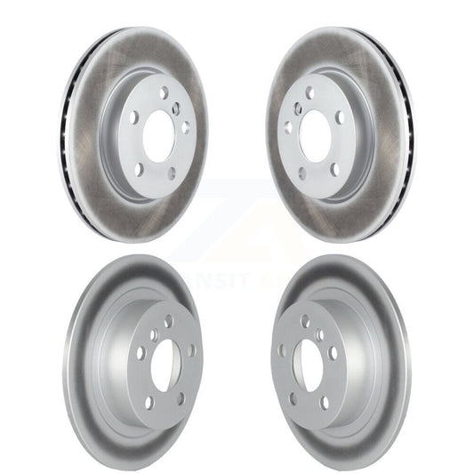 Coated Disc Brake Rotors Front Rear Kit For Mini Cooper