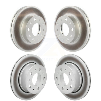 Coat Disc Brake Rotors Front Rear Kit For 2022-2024 Ram ProMaster 3500 2500 1500