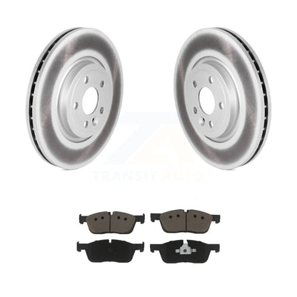 Coat Brake Rotors Ceramic Pad Front Kit For Jaguar F-Pace Land Rover Range Velar
