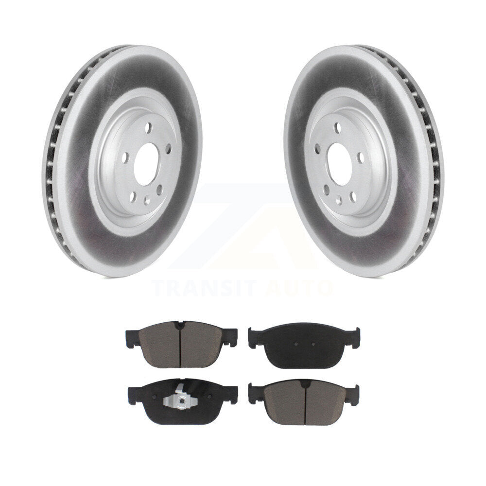 Coat Brake Rotor Ceramic Pad Front Kit For Volvo XC60 XC90 XC40 S60 Recharge C40