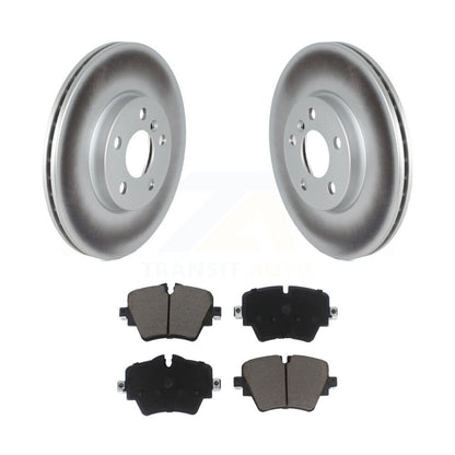 Coated Disc Brake Rotor Ceramic Pad Front Kit For Mini Cooper Countryman Clubman