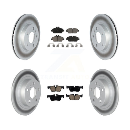 Coated Disc Brake Rotors And Ceramic Pads Front Rear Kit For BMW i3 i3s