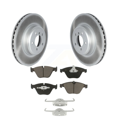 Coat Disc Brake Rotors Ceramic Pad Front Kit For 2012 BMW 335i Convertible/Coupe