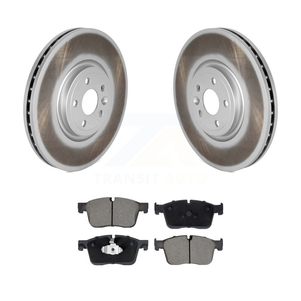 Coat Brake Rotors Ceramic Pad Front Kit For Jaguar F-Pace Land Rover Range Velar