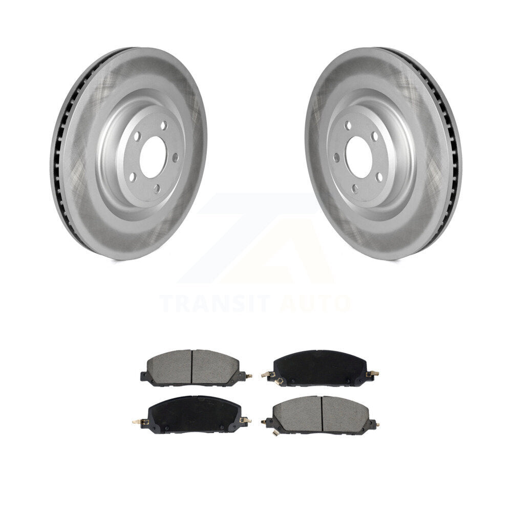 Coat Brake Rotors Ceramic Pad Front Kit For Ford Explorer Lincoln Aviator Police