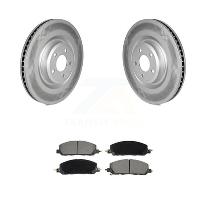 Coat Brake Rotors Ceramic Pad Front Kit For Ford Explorer Lincoln Aviator Police