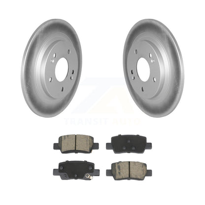 Coat Brake Rotor Ceramic Pad Rear Kit For Kia Seltos With Electric Parking