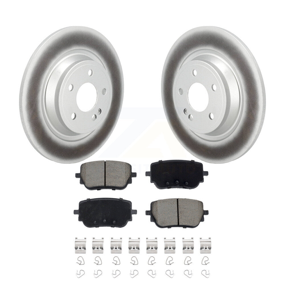 Coated Brake Rotors Ceramic Pad Rear Kit For Mercedes-Benz GLB250 GLA250 EQB 350