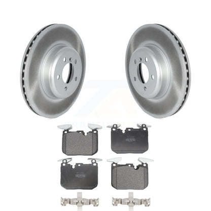 Coat Brake Rotors Semi-Metallic Pad Front Kit For BMW 335i xDrive 340i 435i 440i