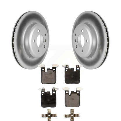 Coat Brake Rotor Semi-Metallic Pad Rear Kit For BMW 328i xDrive 330i 335i 428i 3