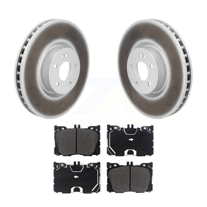 Coat Brake Rotor Semi-Metallic Pad Front Kit For Mercedes-Benz C43 AMG GLC43 E53