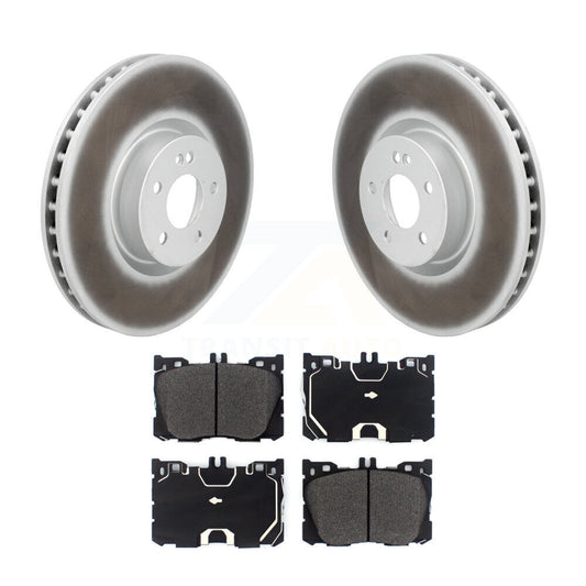 Coat Brake Rotor Semi-Metallic Pad Front Kit For Mercedes-Benz C43 AMG GLC43 E53