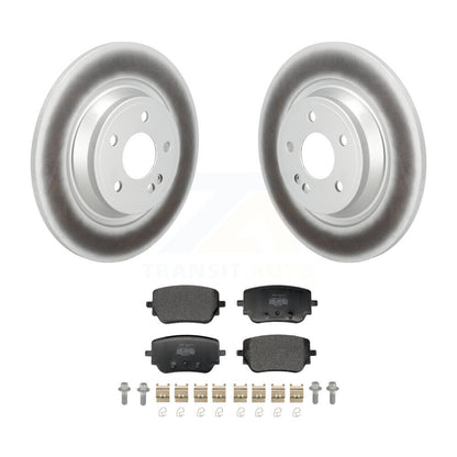 Coat Brake Rotors Semi-Metallic Pad Rear Kit For Mercedes-Benz GLB250 GLA250 EQB