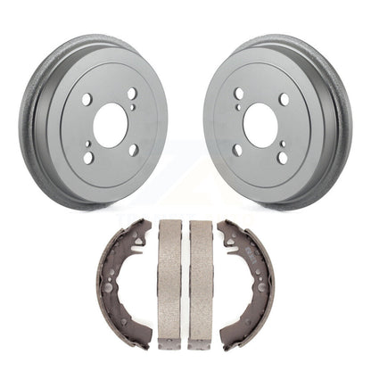 Coated Brake Drum Shoes Rear Kit For 2000-2005 Toyota Echo