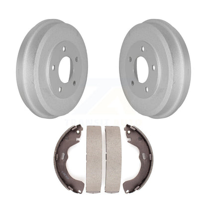 Coated Brake Drum Shoes Rear Kit For Ford Escape Mazda Tribute Mercury Mariner