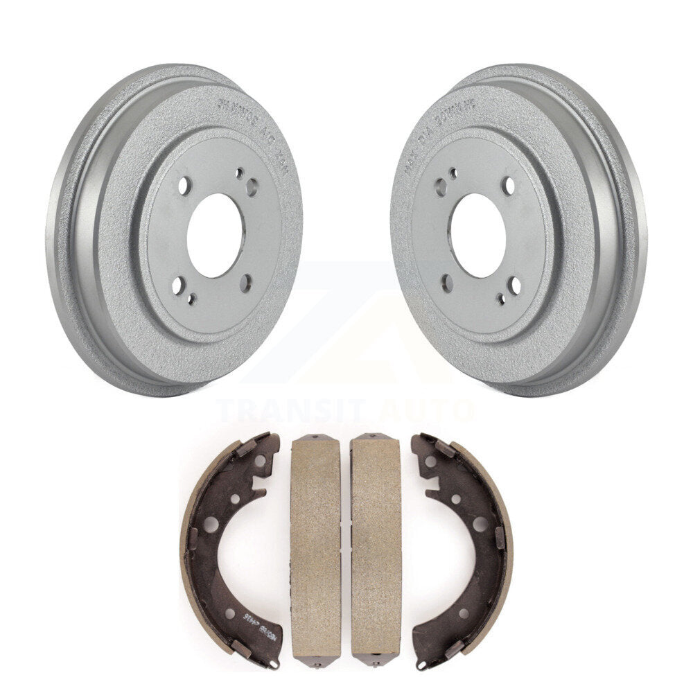 Coated Brake Drum Shoes Rear Kit For Honda Civic