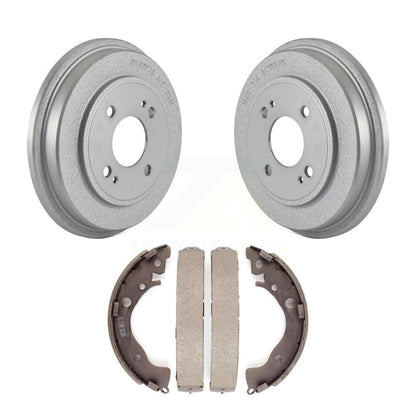 Coated Brake Drum Shoes Rear Kit For Honda Fit Insight