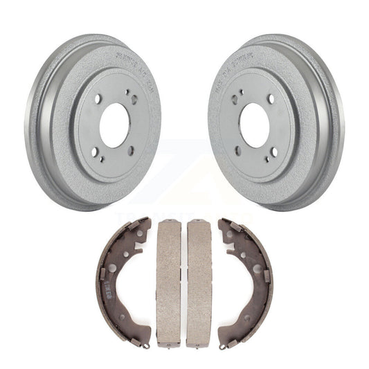 Coated Brake Drum Shoes Rear Kit For Honda Fit Insight
