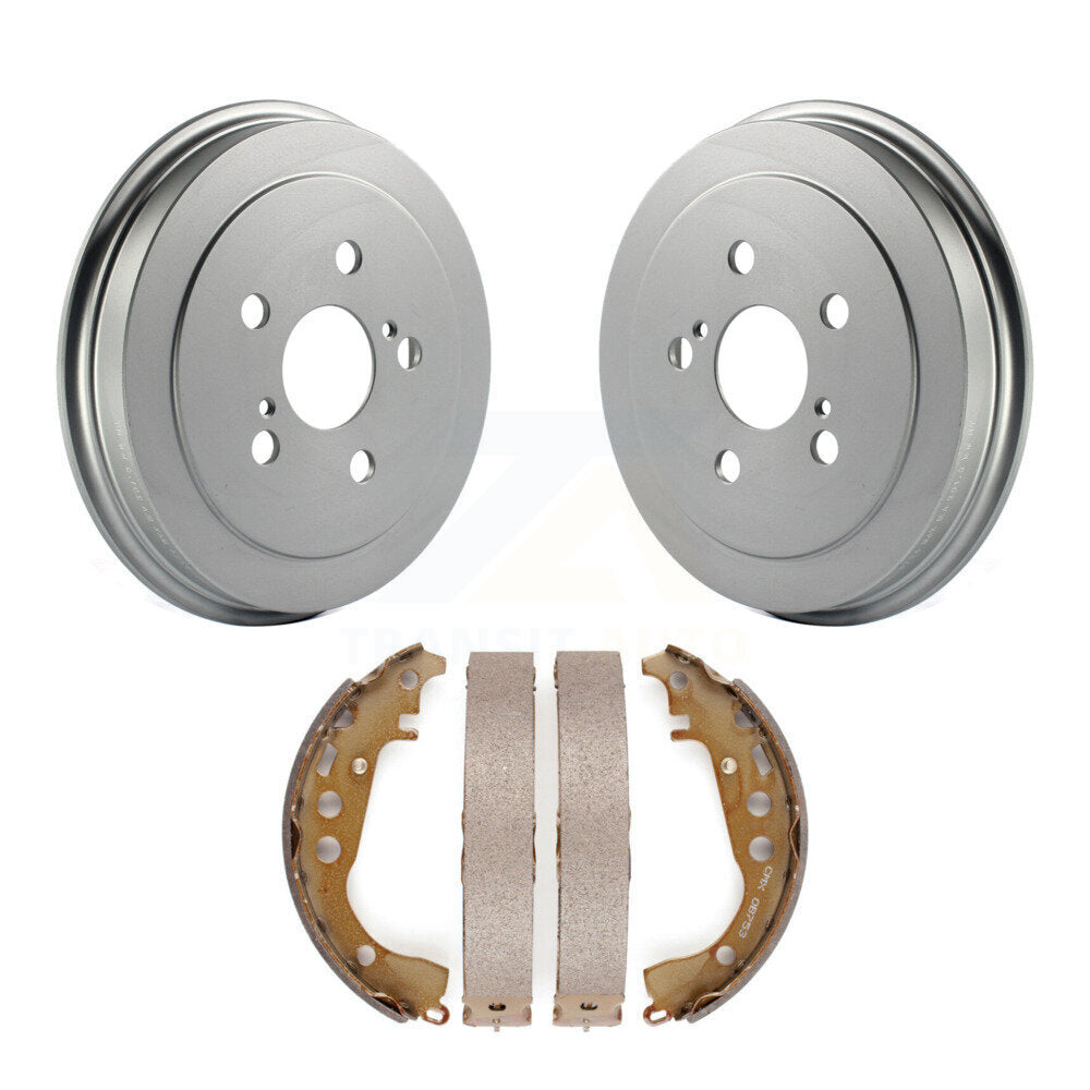 Coated Brake Drum Shoes Rear Kit For Toyota Corolla Prius Celica
