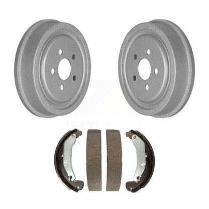 Coated Brake Drum Shoe Rear Kit For 2003-2005 Pontiac Sunfire Chevrolet Cavalier
