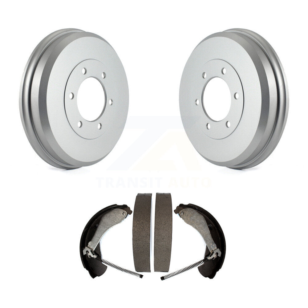 Coated Brake Drum Shoes Rear Kit For Chevrolet Colorado GMC Canyon Isuzu i-280