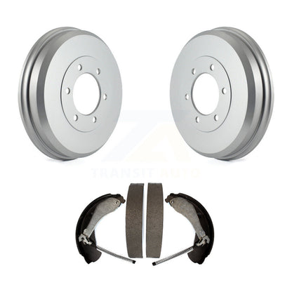Coated Brake Drum Shoes Rear Kit For Chevrolet Colorado GMC Canyon Isuzu i-280