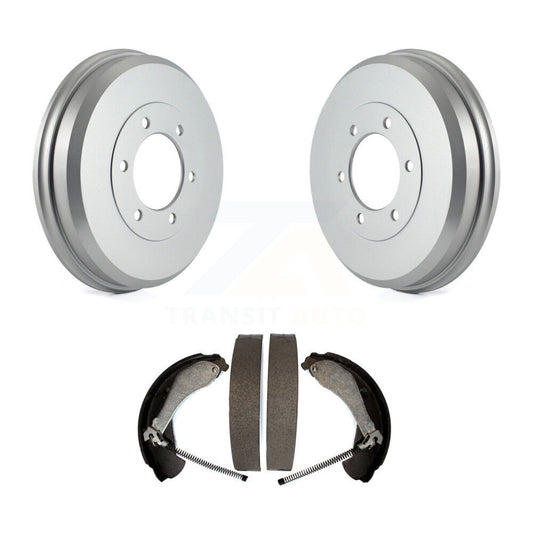 Coated Brake Drum Shoes Rear Kit For Chevrolet Colorado GMC Canyon Isuzu i-280