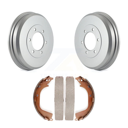 Coated Brake Drum Shoes Rear Kit For 2009-2012 Chevrolet Colorado GMC Canyon
