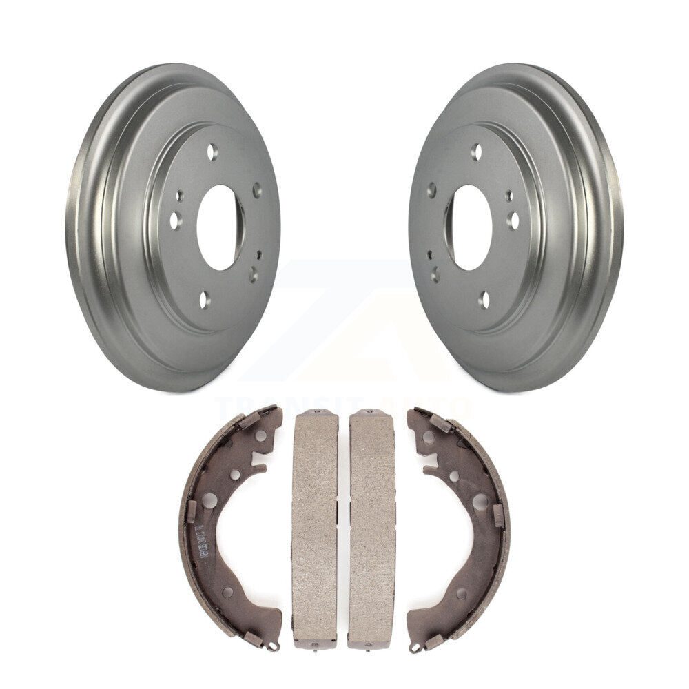 Coated Brake Drum Shoes Rear Kit For Honda Civic