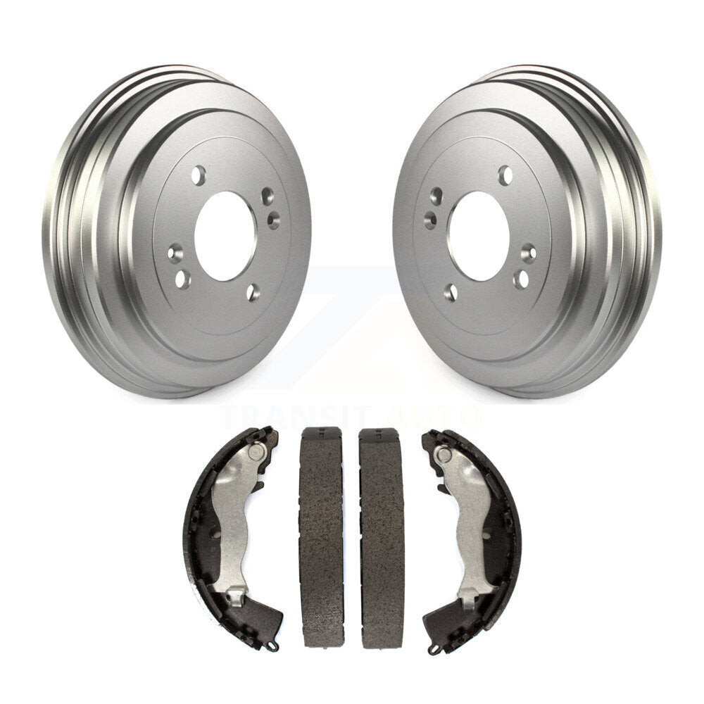Coated Brake Drum Shoes Rear Kit For Hyundai Accent Kia Rio Rio5