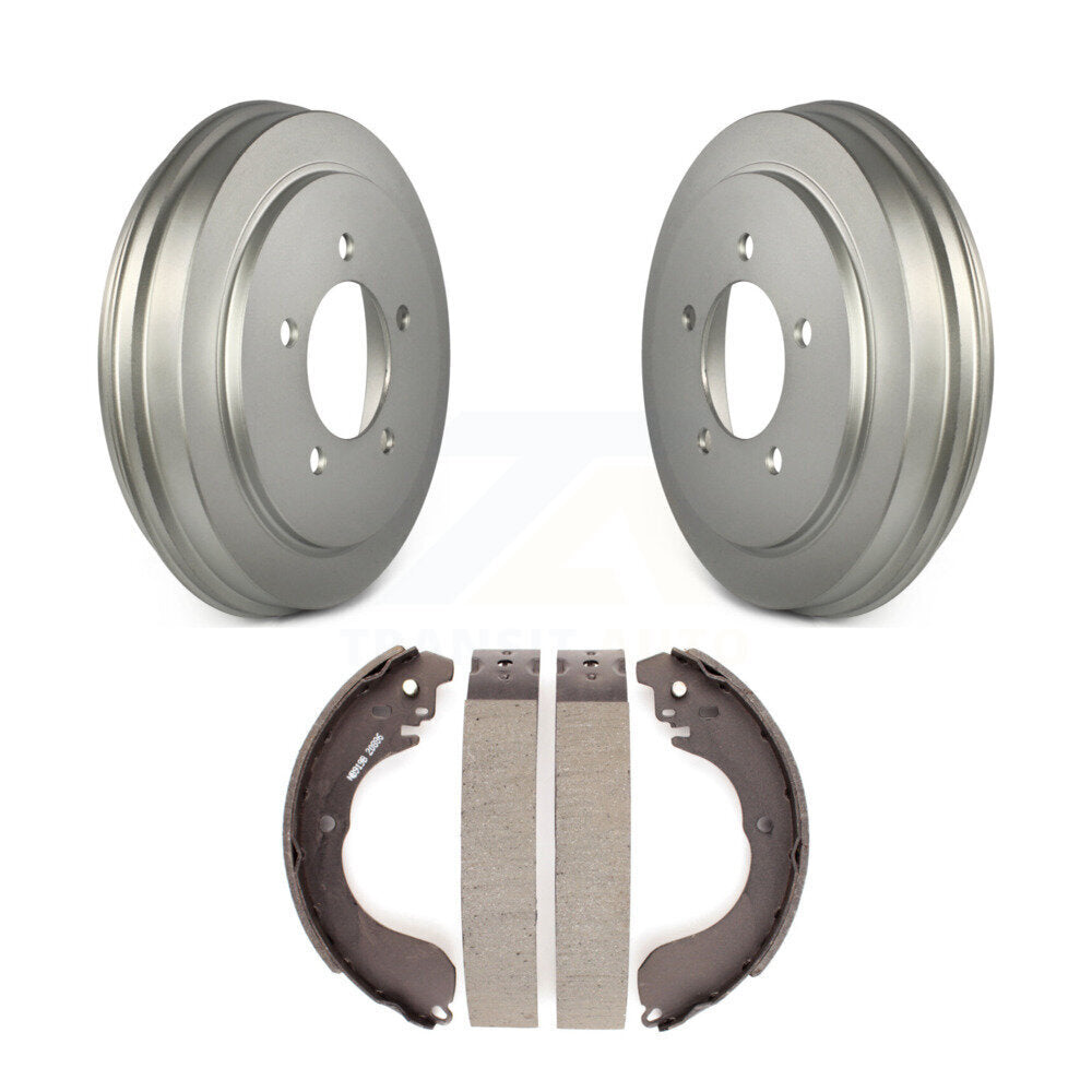 Coated Brake Drum Shoes Rear Kit For Jeep Patriot Compass Dodge Caliber Chrysler
