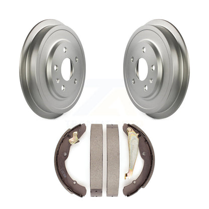 Coated Brake Drum Shoes Rear Kit For Volkswagen Jetta Beetle