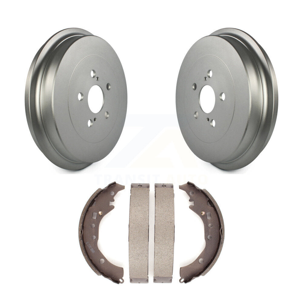 Coated Brake Drum Shoes Rear Kit For 2009-2019 Toyota Corolla