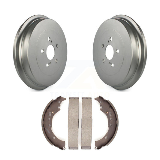 Coated Brake Drum Shoes Rear Kit For 2009-2019 Toyota Corolla