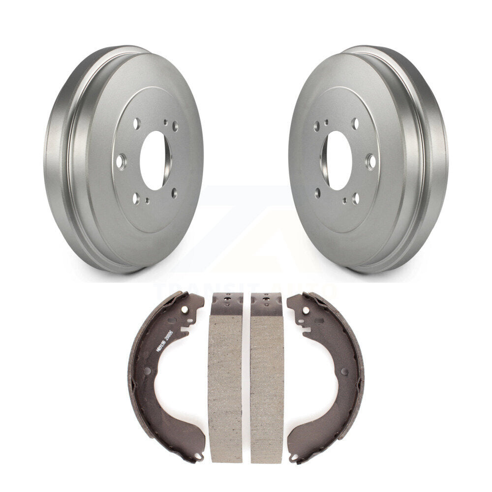 Coated Brake Drum Shoes Rear Kit For Nissan Versa Sentra Cube