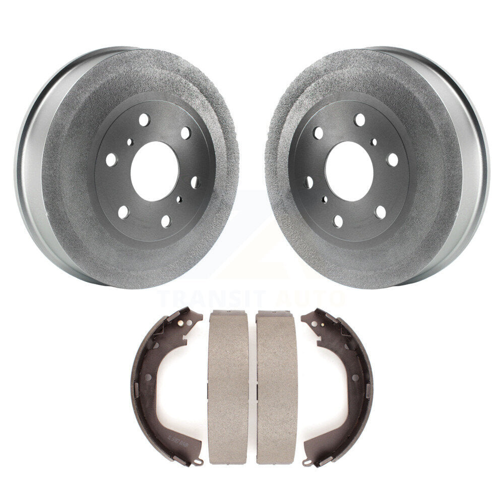 Coated Brake Drum Shoes Rear Kit For GMC Sierra 1500 Chevrolet Silverado