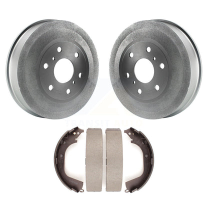 Coated Brake Drum Shoes Rear Kit For GMC Sierra 1500 Chevrolet Silverado